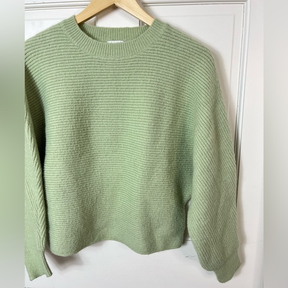 Lush Chunky Knit Fresh Green Sweater - Picture 2 of 4
